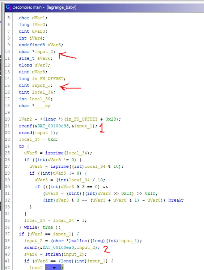 Ghidra variable redefinition
